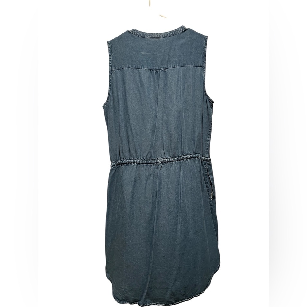 GAP Blue Denim Mini Dress - Picture 2 of 3